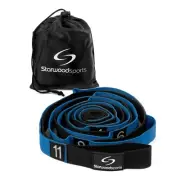 Yoga Stretch Band Pull Strap Belt Gym Fitness Dance Exercise Flexible Yoga Band