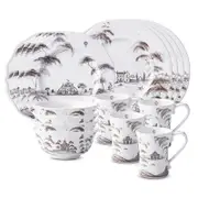 Juliska Country Estate 16 Piece Dinnerware Set, Service for 4