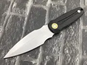 TwoSun Fixed Knife Micarta Hanlde Kydex Belt Sheath Camping Knife TS518-14C28N