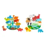 Kids Brain Training Building Block Dinosaur/Forest Animal Toys Variety Color