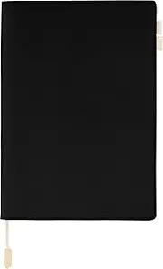 Almost daily planner day-free (A5 size) notebook cover/BS light (Black)