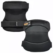 ProFlex 230HL Wide Soft Cap Knee Pad, Black Hook & Loop Closure