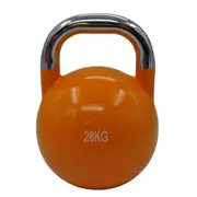 28kg Steel Pro Grade Competition Kettlebell Weight - Home Gym Strenth Training