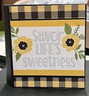 Stampin Up Echo Park Summer Bee mini Scrapbook Album