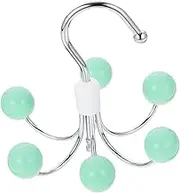 Parliky Unique Rotating Hooks for Hanging Coats Belts and Shoes Home Storage Rack Rotating Hanger