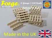 New Wood Colour Pallets OO Gauge 1:76 Scale Models Train Railway (10 Pack)