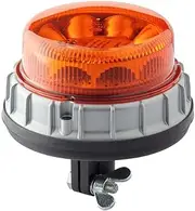 HELLA 2XD 011 557-901 LED-Strobe-type Beacon - K-LED 2.0 R - 12/24V - Yellow - Flexible pipe sockets - Yellow - White