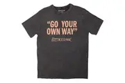 Fleetwood Mac | Official Stone Wash Band T-Shirt | Go Your Own Way (Charcoal Grey)