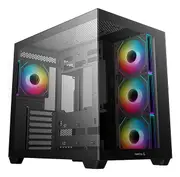 DeepCool CG530 4F Tempered Glass ATX Mid Tower Case - Black [R-CG530-BKADA4-G-1]