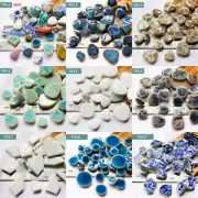 100g Ceramics Mosaic Tile Patch Pottery Background Craft DIY Material Supplies