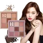Portable 9-Color Eyeshadow Palette - Shimmer & Matte Long-Lasting & F9U7