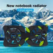 Portable Collapsible Laptop Cooler USB Dual Fan Cooling Pad for Notebook PC