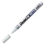 Pentel� Permanent Marker, Fine Point, White