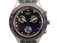 在飛比找Yahoo!奇摩拍賣優惠-[專業模型] 三眼錶 [SWATCH P3345] 斯沃琪 