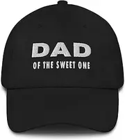 [Generic] Dad of The Sweet One Hat (Embroidered Dad Hat), Girl Dad Cap, Girl Dad Hat, Cap - DS016, Color, One Size