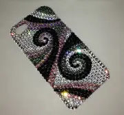 Crystal Swirly Used Bling Case For IPHONE 8s 8 Plus Made with SWAROVSKI Elements