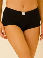 Shortie Wide Elastic Waistband