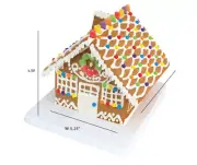 Pre Baked Gingerbread Kit Build Your Own Gingerbread House Pieces BULK 3 PACK