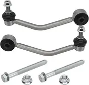 Stabilizer Bar Attachment Kit, 1 Pair Left Right Rear Antiroll Bar Stabiliser Drop Links 7L0505465A 7L0505466A Replacement for Cayenne