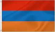 LARGE Armenian Flag, 3x5Ft Armenia Flags Banner For Indoor Outdoor Decoration of Canada Yards.Parade Or Express Mood