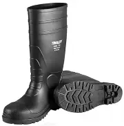 Tingley 31261.14 Pilot G2 Steel-Toe Boots, Black PVC, 15-In., Men's Size 14 -