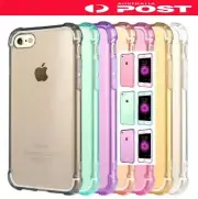 Slim Soft Gel Clear Airbag Case for iPhone 15 14 13 12 11 Pro 5 6 8 XS Max 7