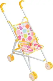 Doll Stroller Toy Doll Stroller Game for Toddlers Playtime Decor Role Play Toy