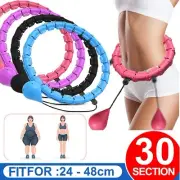 Fitness Smart Hula Hoop Sport Hoop Detachable Weighted Hoola Hoop Lose Weight