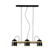 Pivota 3 Lights Pendant Lignt - Black