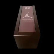 Michael Jordan graded card storage case Slabs BGS/PSA Wooden Slide Top Ww