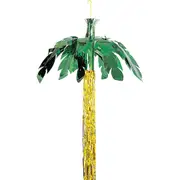Hanging Foil Palm Tree Decoration