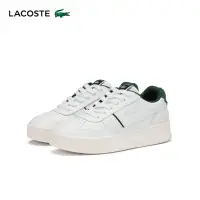 在飛比找momo購物網優惠-【LACOSTE】女鞋-Aceclip優質皮革運動休閒鞋(白