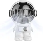 Bladeless Fan for Bedroom - Astronaut Shape Fan Small Quiet | Bladeless USB Desktop Electric Cooling Mini Tool for Personal Home Student Bedroom Dormitory