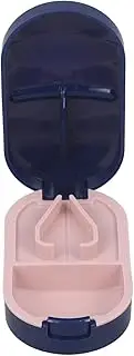 Travel-friendly Medicine Cutter Portable Pill Splitter Cut Tool Organizer Medicine Case