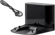 Charger Docking Station Base Parts Accessories ，Compatible for Roborock， S7 Q7 S7 Plus/Q7 Max /S5 Max /S8 /Q8 MAX Cleaner EU Version(Black with Cable)
