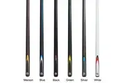 Graphite Composite Pool Snooker Billiard Cue Set 6 Cues