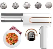 Rechargeable Pasta Machine, Wireless Electric Fresh Pasta Machine with 5 Modes, Portable Automatic Noodles Machine for Kitchen Homemade Pasta Spaghetti