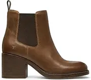 [Windsor Smith] Windsorsmith Womens Classic Leather Platform Ankle Chelsea Boots - Varsity