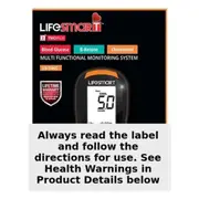 LifeSmart Multi Functional Monitor for Blood Glucose Ketone & Cholesterol