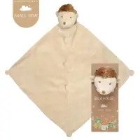在飛比找momo購物網優惠-【Angel Dear】動物嬰兒安撫巾禮盒(小刺蝟)