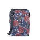 Baggallini Take Two Large RFID Bryant Crossbody - Blue and Red
