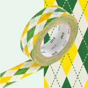 Masking Tape MT 1,5 CM Harlequin Yellow And Green