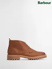 Barbour® Tan Brown Hobart Chukka Boots (AD2001) | $305