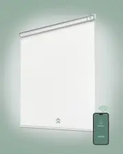 Yoolax Motorized Shades Blinds, Remote App Automatic Timer Indoor Windows 72x34