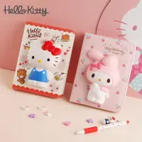 在飛比找樂天市場購物網優惠-hellokitty減壓本可愛手賬本筆記本捏捏慢回彈解壓少女