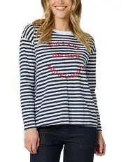 [Gordon Smith] Saint Tropez Tee in Navy/White