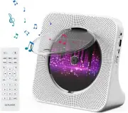 Portable CD Player with Desktop CD Player for Home