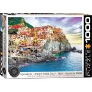 Manarola, Cinque-Terre, Italy (1000pc) Eurographics