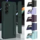 For Samsung Galaxy Z Fold 6/5/4/3 Rugged Bracket Stand Holder Case with S Pen