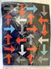 CONNECTING THREADS Every Which Way Flannel Quilt Kit 39 1/2" X 51 1/2"